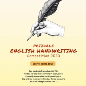 Unleash the Elegance: Prizdale English Handwriting Competition